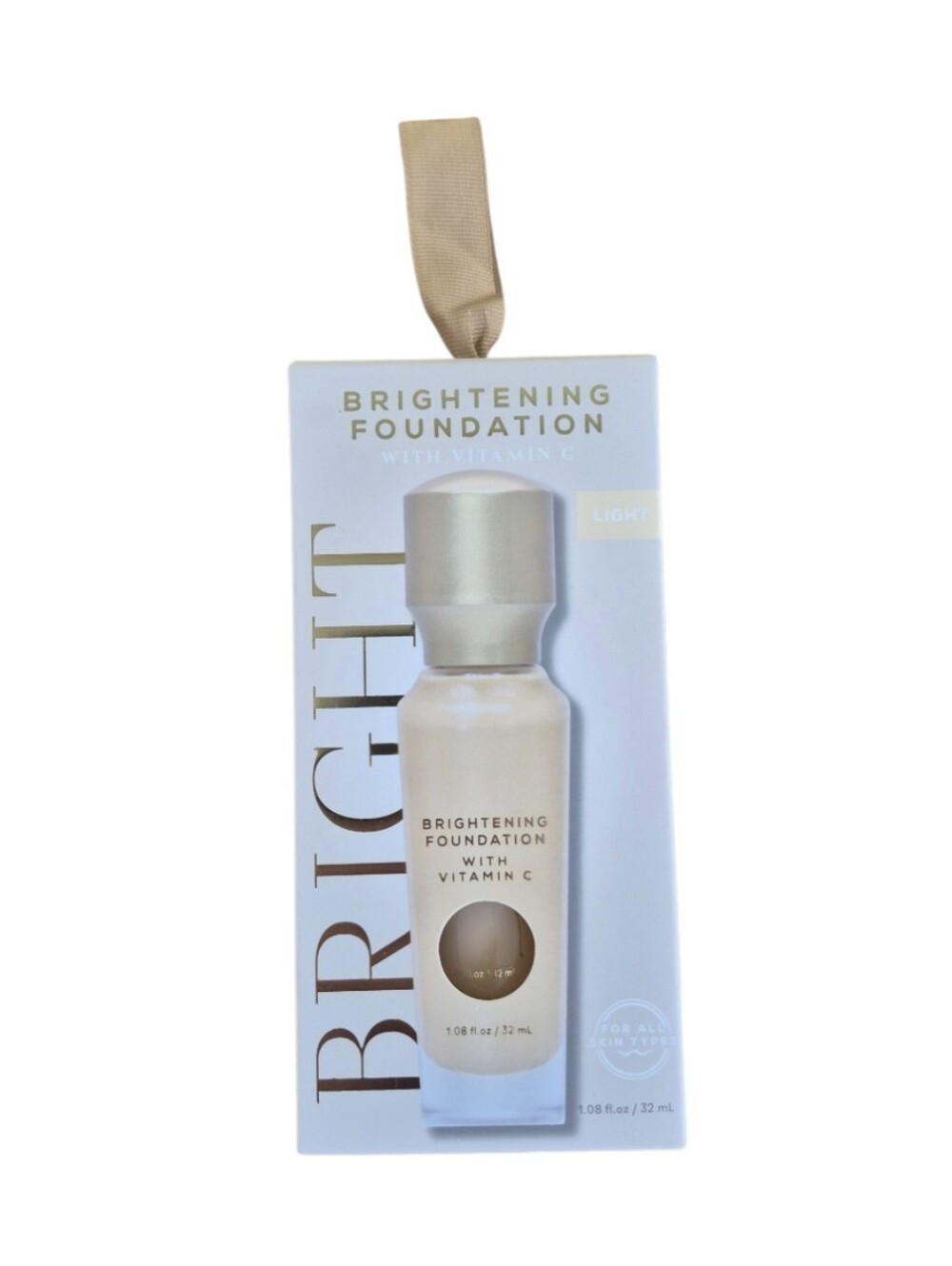 Enchante Brightening Foundation with Vitamin C Light 1.08 oz NIB